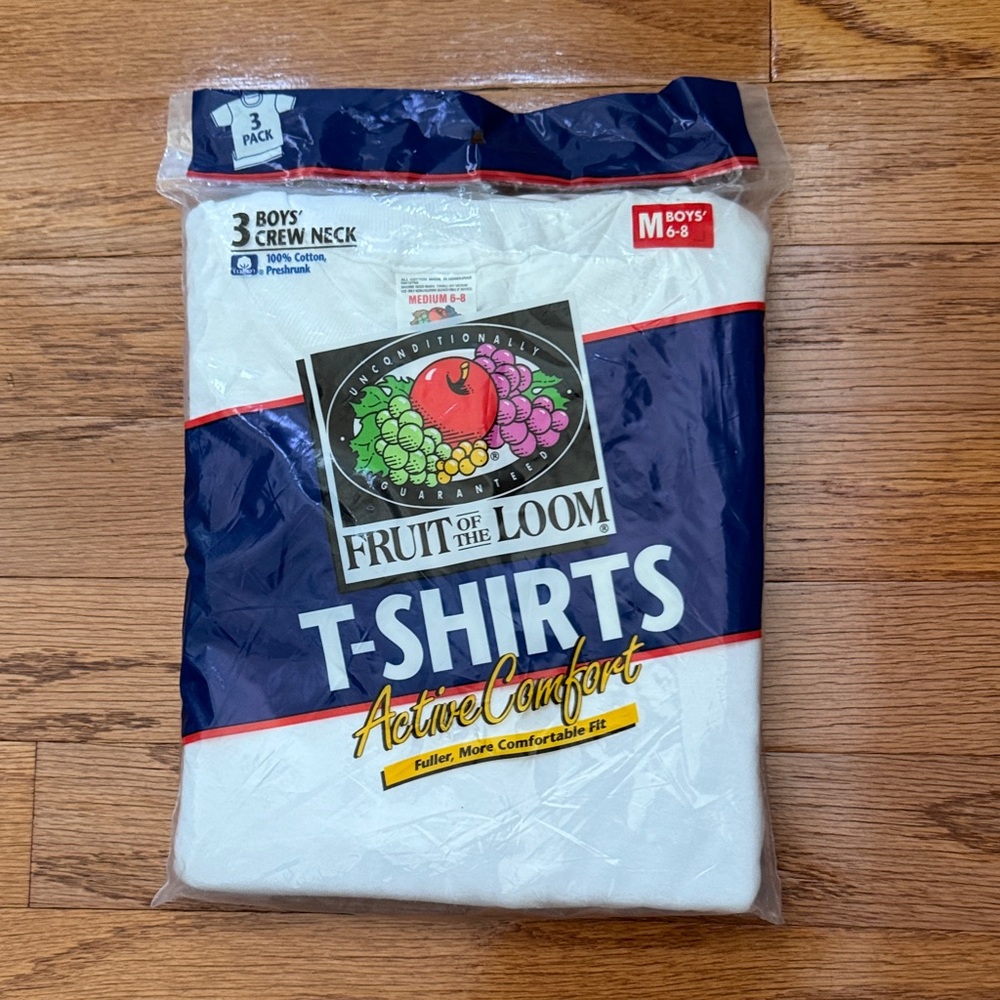 Fruit of the Loom Boys' Active Comfort T-Shirts 3-Pack